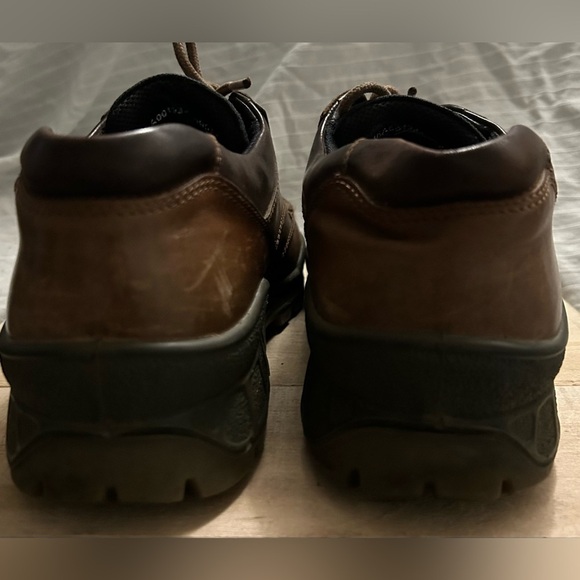 Ecco Brown Genuine Track Footwear Gore-Tex Shoes Mens Size EU 46 US 12
